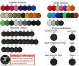 ORANGE DIAMOND VINYL 4X TAILORED FLOOR CARPETS FOR BENTLEY CONTINENTAL 05-11 JF1