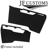 RED STRIPE ITALIAN LEATHER HANDBRAKE GAITER+PLASTIC FRAME FOR TOYOTA GT86 12-19