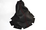 RED STITCH FITS NISSAN JUKE 2010-2013 LEATHER GEAR GAITER COVER CUSTOM NEW