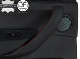 RED STITCH 1X PASSENGER DOOR HANDLE TRIM LEATHER COVER FITS BMW X3 F25 11-18