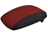 FITS VAUXHALL VECTRA B LEATHER ARMREST COVER D RED LEATHER CUSTOM NEW MADE IN UK