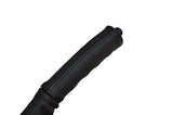 black stitch FITS DAEWOO MATIZ 98-05  LEATHER HANDBRAKE HANDLE COVER ONLY