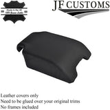 BLACK STITCHING FITS LAND ROVER DISCOVERY 4 09-13 LEATHER ARMREST COVER ONLY