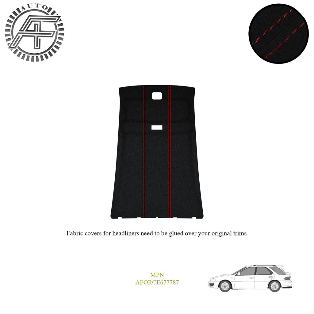 LUXE SUEDE HEADLINER COVER FOR SUBARU IMPREZA MK1 5 DOOR ESTATE 1993-1999