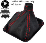 RED STITCHING MANUAL LEATHER GEAR GAITOR FOR KIA CEE'D CEED 2006-2009 CUSTOM NEW