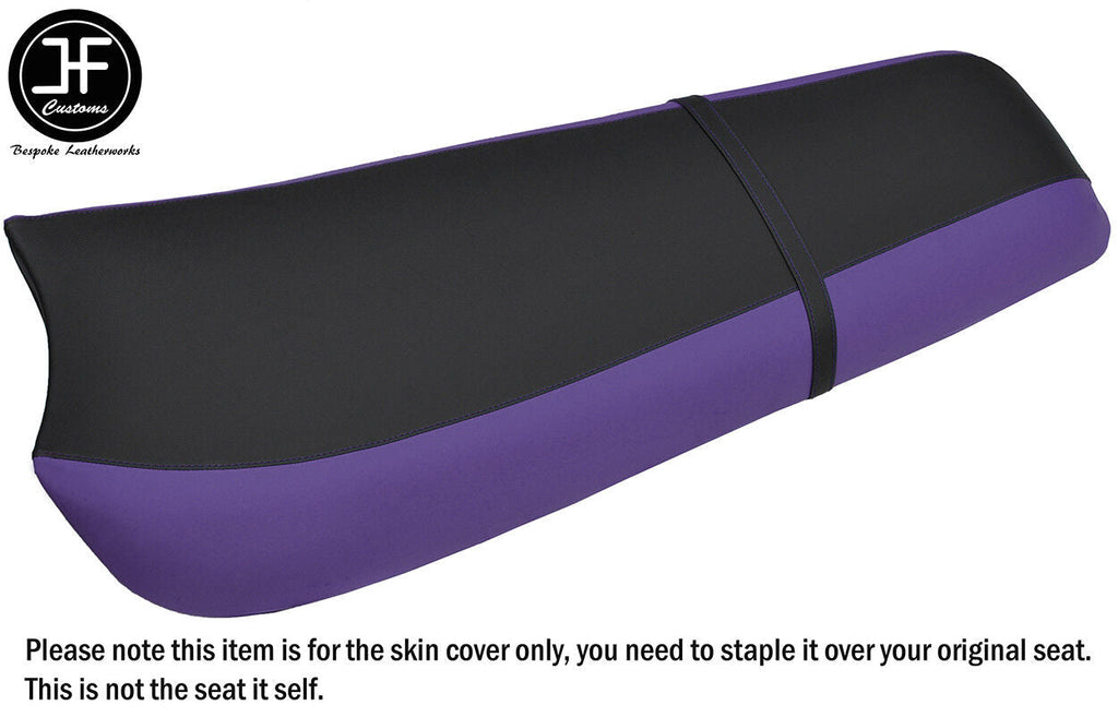 BLACK & PURPLE VINYL CUSTOM FITS POLARIS SLT 750 780 700 SLTX 94-97 SEAT COVER