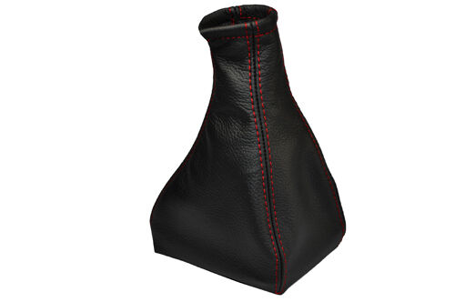 FITS VAUXHALL OPEL HOLDEN ASTRA F MK3 AH GEAR GAITER RED DOUBLE STITCHING