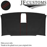 RED STITCH D GREY SUEDE HEADLINER COVER FITS VW T6 CARAVELLE CAMPER CUSTOM NEW