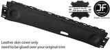 BLACK STITCH REAR STRUT UNDER TRIM LEATHER COVER FITS NISSAN 350Z 02-09 COUPE