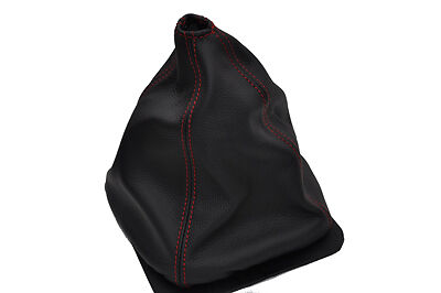 FITS VOLKSWAGEN T25 BUS VAN red stitching gear gaiter leather new CUSTOM NEW