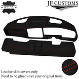 RED STITCH DASH DASHBOARD KIT LEATHER COVERS FOR FITS SAAB 900 CLASSIC