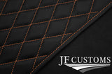 BEIGE DIAMOND VINYL 4X TAILORED FLOOR CARPETS FOR BENTLEY CONTINENTAL 05-11 JF1