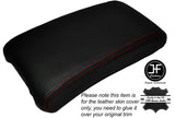 RED STITCHING ARMREST LID LEATHER  SKIN COVER FITS CHEVROLET MALIBU 2008-2012