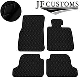 WHITE DIAMOND STITCH VINYL 4X TAILORED FLOOR MAT CARPETS FOR BMW F22 F23 14-20