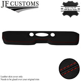 D RED STITCHING LEATHER TOP DASH DASHBOARD COVER FITS FORD MUSTANG 1964-1965