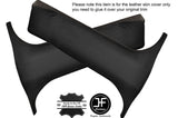 BLACK STITCH 2X LOWER B PILLAR LEATHER COVERS FITS SUBARU IMPREZA WRX STI 02-07
