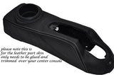 WHITE STITCH FITS BMW MINI ONE COOPER S R50 R53 01-06 CENTRE CONSOLE COVER