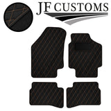 BEIGE DIAMOND STITCH VINYL 4X TAILORED FLOOR MAT CARPETS FOR KIA RIO 05-10 JF1