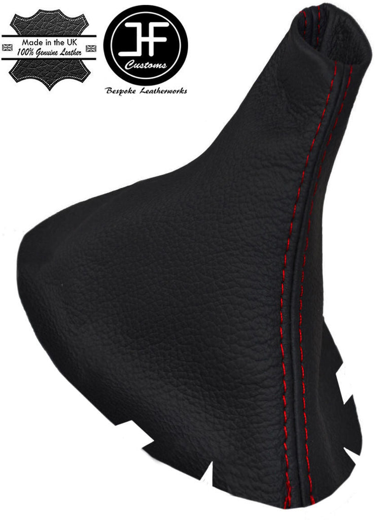 RED STITCH  FITS VW VOLKSWAGEN GOLF JETTA 2005-2011 LEATHER GEAR STICK GAITER