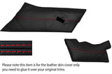 RED STITCHING DASH TRIM LEATHER SKIN COVER FITS LOTUS ESPRIT CUSTOM NEW