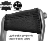 BLACK STITCH HANDBRAKE HANDLE LEATHER COVER FITS RENAULT MEGANE 02-08 STYLE 2