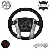 FITS TOYOTA PRIUS MK3 LUXURY LEATHER STEERING WHEEL COVER CUSTOM NEW MADE IN UK