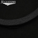 FITS VW VOLKSWAGEN FOX 05-12 BLACK LEATHER GEAR SURROUND + FRAME CUSTOM NEW
