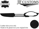 BLACK STITCH LEATHER FRONT DASH DASHBOARD TRIM COVER FOR MERCEDES CLS C219 04-10