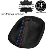 BLACK STITCHING LEATHER MANUAL GEAR GAITER FITS BMW Z4 E85 E86 TRI STITCH