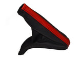BLACK RED 2 TONE  FITS VAUXHALL OPEL ASTRA MK4 G SXI SRI HANDBRAKE GAITER