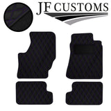 PURPLE DIAMOND STITCH VINYL 4XTAILORED FLOOR CARPET FOR NISSAN 200SX 89-94 JF1