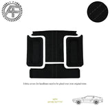 LUXE SUEDE CUSTOM HEADLINER FITS DELOREAN (DMC-12) 2-DOOR LIFTBACK 1981-1983