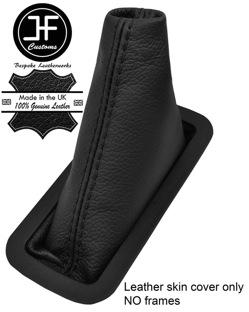 BLACK STITCH AUTOMATIC REAL LEATHER GEAR GAITER FOR VAUXHALL ASTRA G MK4 98-05