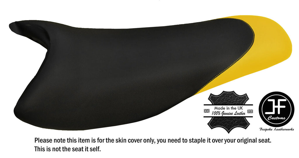BLACK & YELLOW CUSTOM FITS SEADOO HX 95-97 AUTOMOTIVE VINYL SEAT COVER