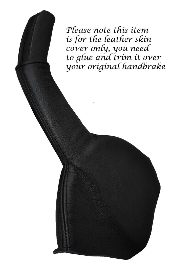 BLACK STITCH LEATHER HANDBRAKE BOOT FITS HOLDEN COMMODORE VY VZ 2002-2006