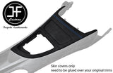BLUE STITCH GEAR SURROUND ASHTRAY TRIM SUEDE COVERS FOR BMW 1 E81 E82 E87 E88