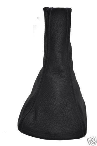FITS FIAT GRANDE PUNTO GEAR GAITER GATOR REAL LEATHER 07+ CUSTOM NEW MADE IN UK
