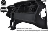 GREY STITCH DASH DASHBOARD REAL LEATHER COVER FITS FORD MUSTANG 2005-2009