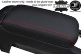 RED STITCHING ARMREST LID REAL LEATHER COVER FITS LEXUS SC 430 SC 2001-2010