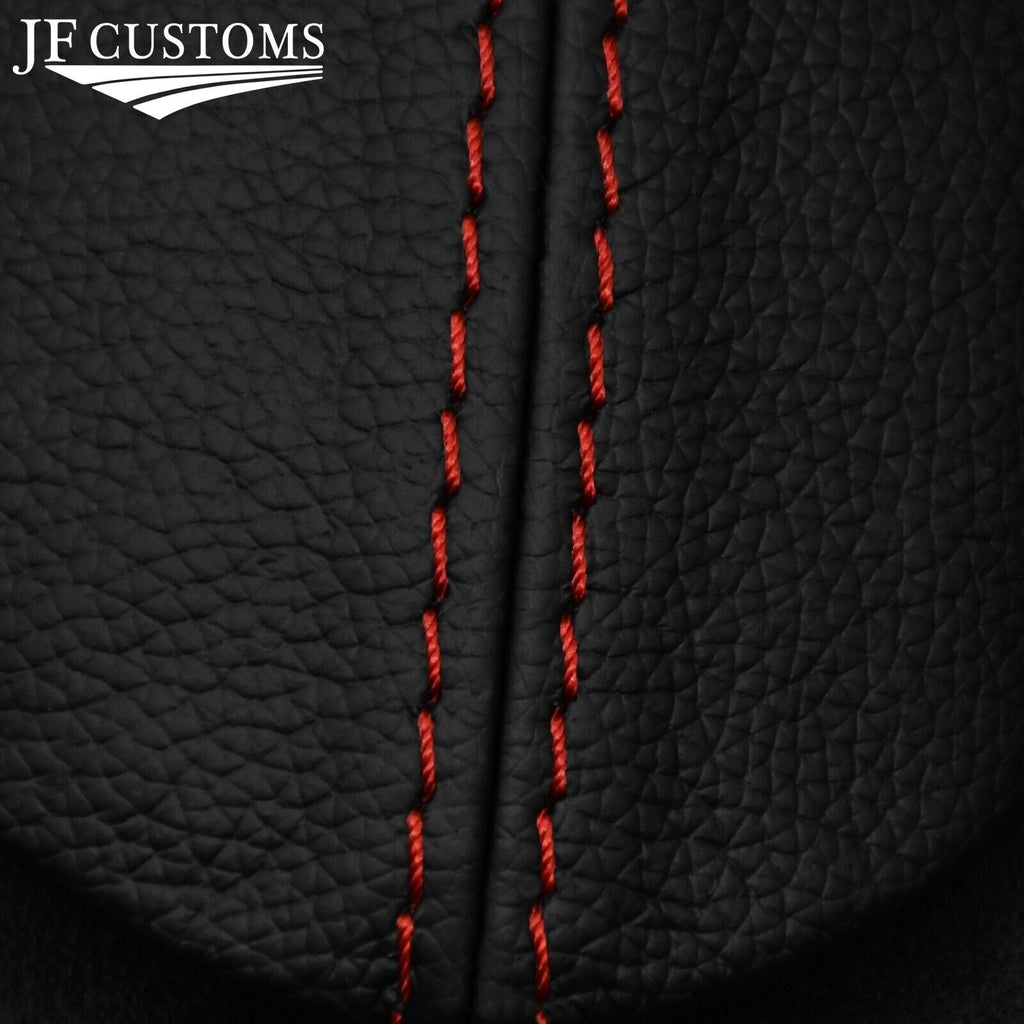 RED STITCH LEATHER HANDBRAKE GAITER COVER FITS VW GOLF MK4 GTI JETTA CUSTOM NEW