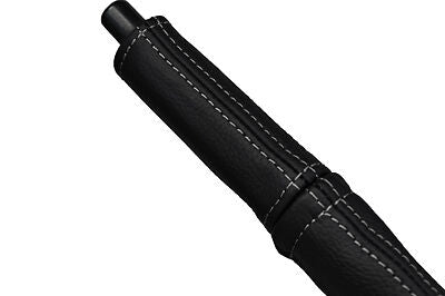 grey stitch FITS VW BEETLE/GHIA/KARMANN HANDBRAKE HANDLE LEATHER COVER