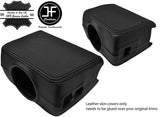 BLACK STITCHING STEERING SHROUD LEATHER COVER FITS JAGUAR DAIMLER XJ6 SERIES 2