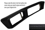 GREY STITCH UPPER DASH DASHBOARD TRIM LEATHER SKIN COVER FITS ALFA ROMEO 75