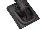 red stitching FITS VW GOLF MK3 MK4 GTI CABRIO CABRIOLET CONVERTIBLE GEAR GAITER