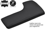 BLACK STITCHING ARMREST LID REAL LEATHER COVER FITS LEXUS IS250 IS350 2014-2017