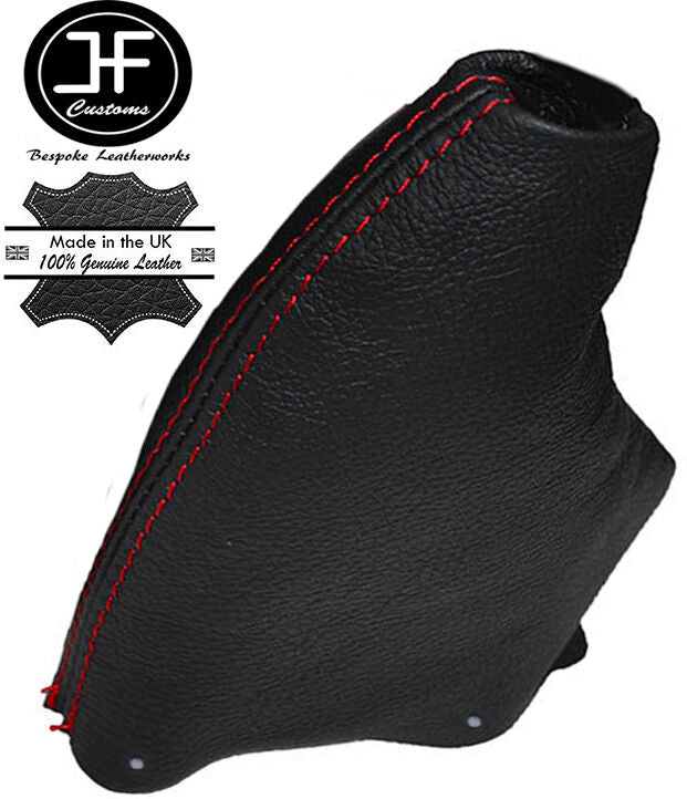RED STITCH AUTO AUTOMATIC LEATHER GEAR GAITER FITS ROVER 75 AUTOMATIC 99-05