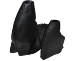 BLACK STITCH FITS ROVER 75 AUTO MG ZT ZT-T  AUTOMATIC LEATHER GEAR  HANDBRAKE