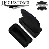 D BLUE STITCH LEATHER HANDBRAKE+FRAME FITS FORD ESCORT MK1 MK2 CAPRI MK1 68-80