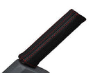 red stitch FITS VAUXHALL OPEL VECTRA C 02-08 HANDBRAKE HANDLE COVER CUSTOM NEW