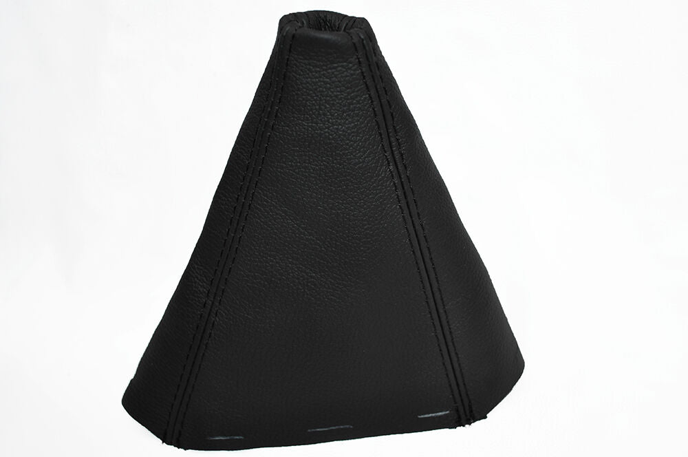 BLACK STITCH FITS KIA PICANTO 2003-2010 GEAR GAITER SHIFT BOOT REAL LEATHER